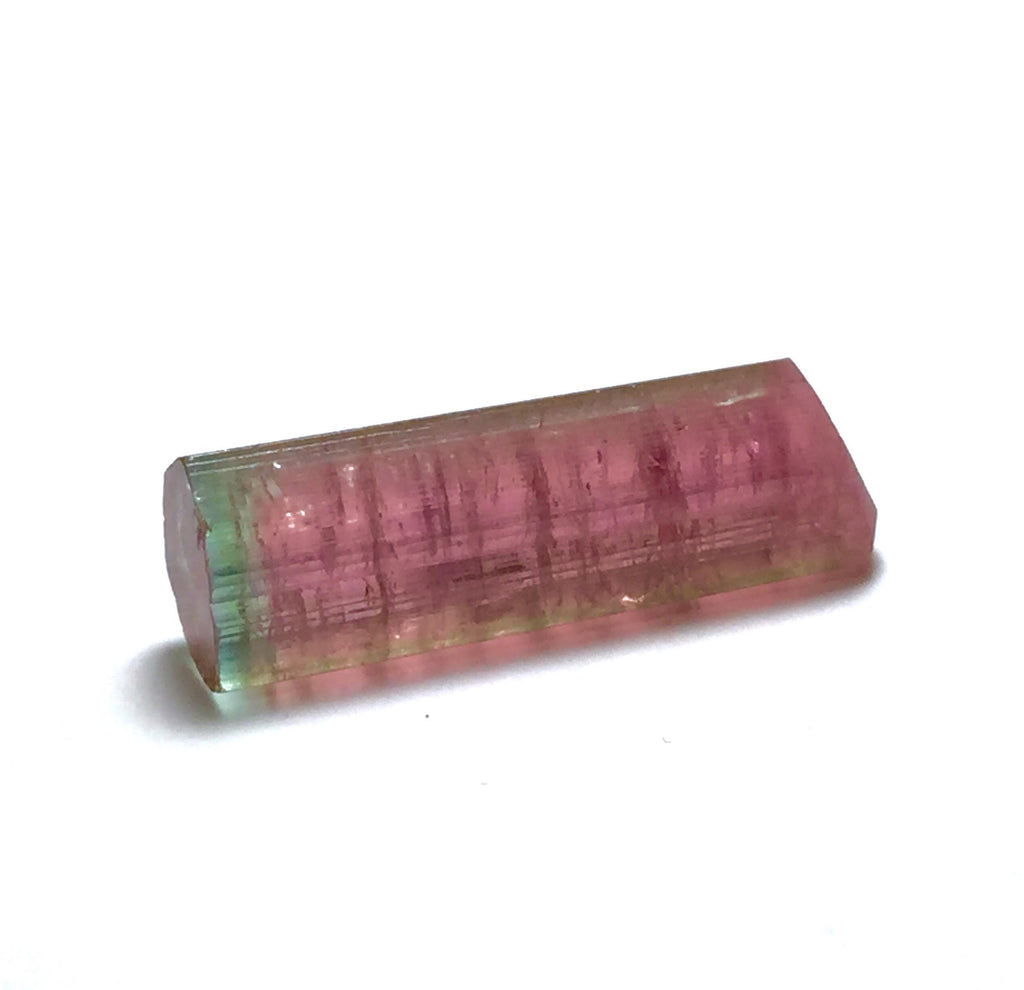 Purple Cap Tri Color Terminated Tourmaline Crystal