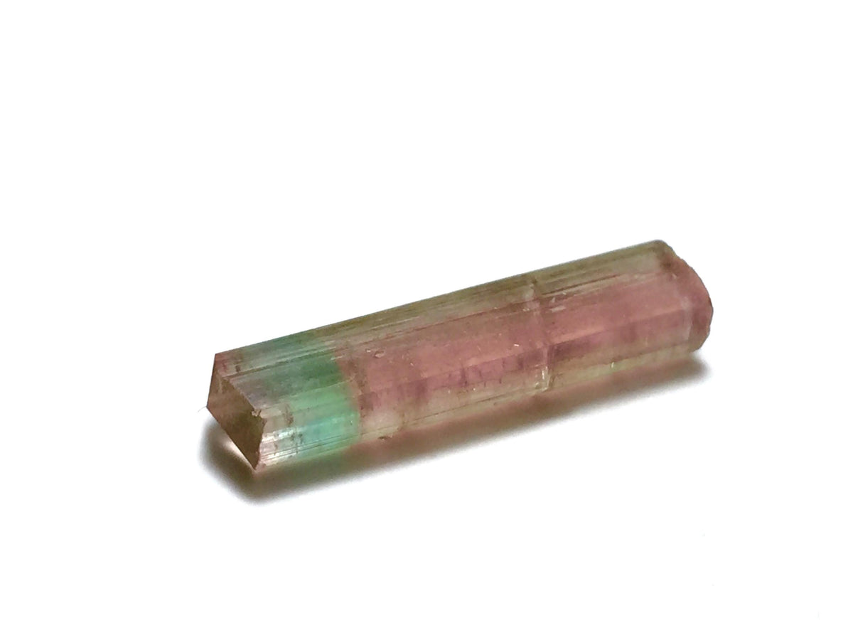 Bi Color Terminated Tourmaline Crystal