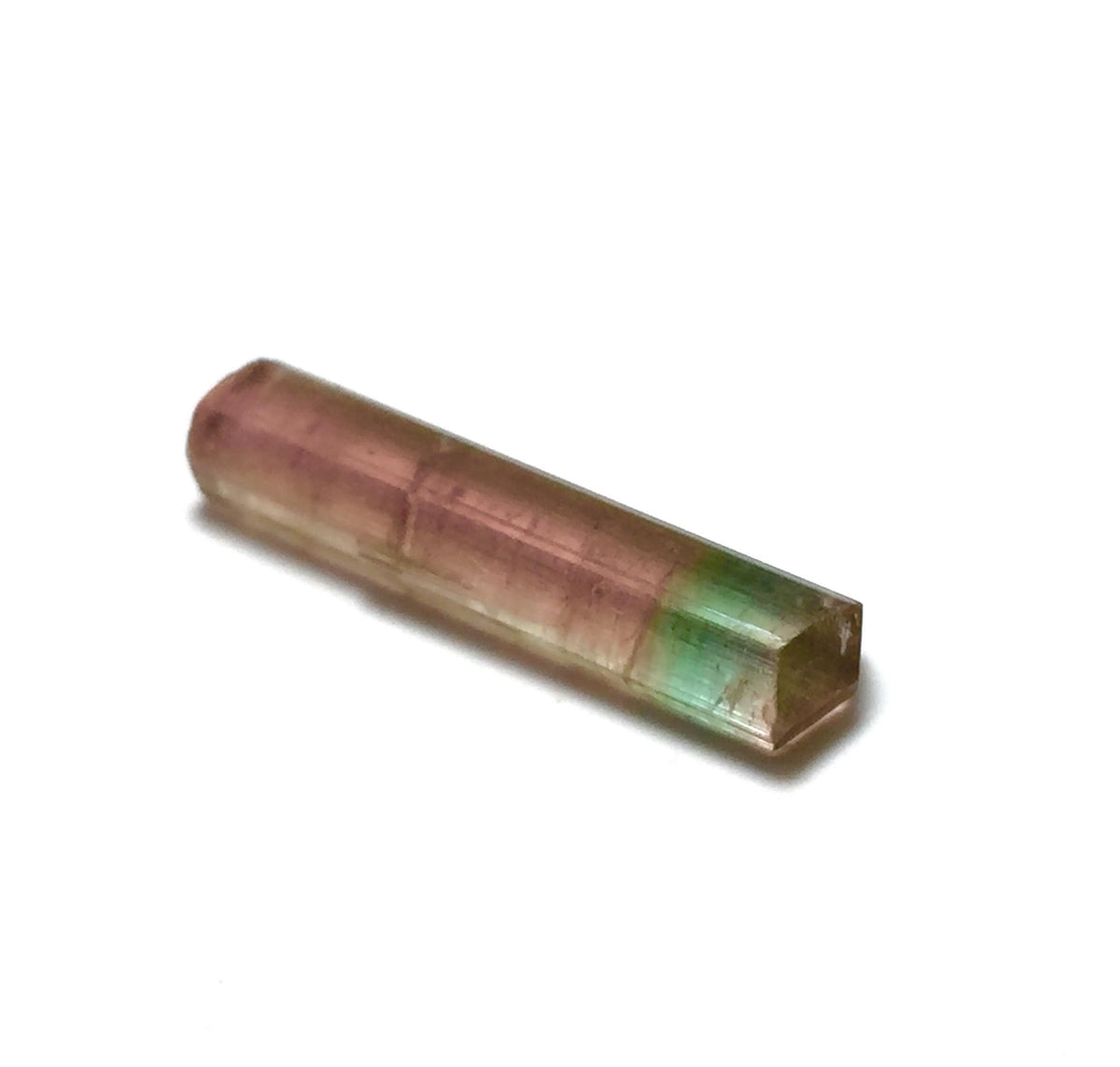 Bi Color Terminated Tourmaline Crystal
