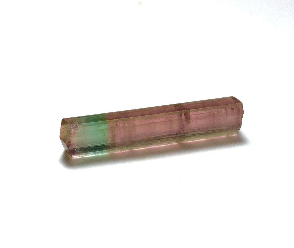 Bi Color Terminated Tourmaline Crystal
