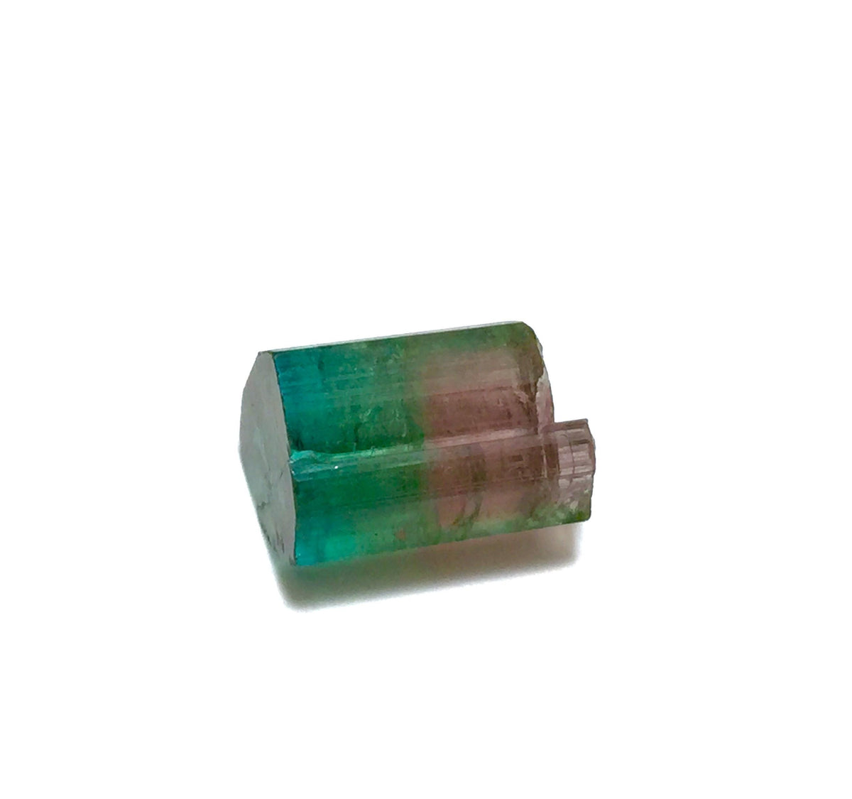Blue Cap Watermelon Tourmaline Crystal