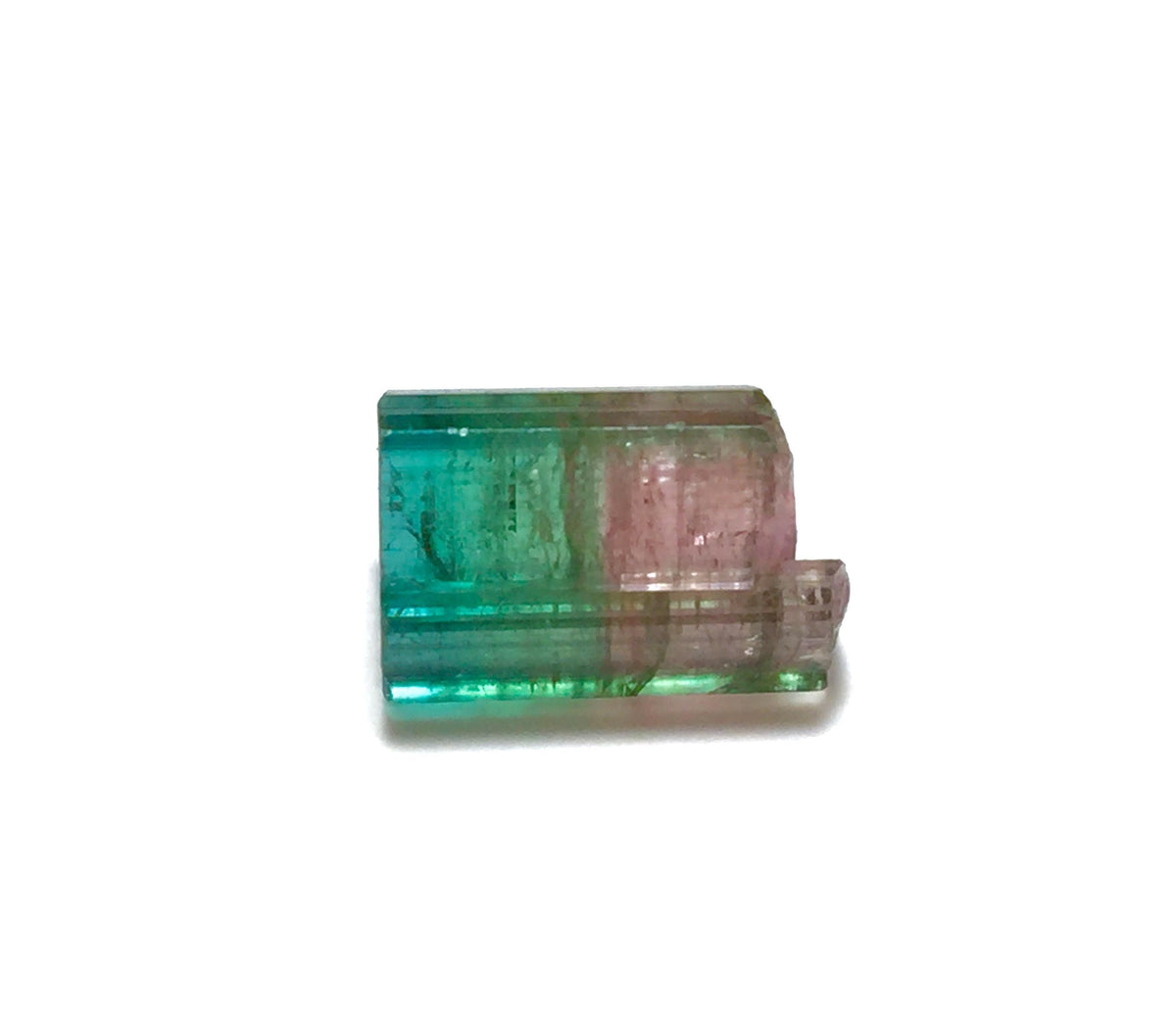 Blue Cap Watermelon Tourmaline Crystal