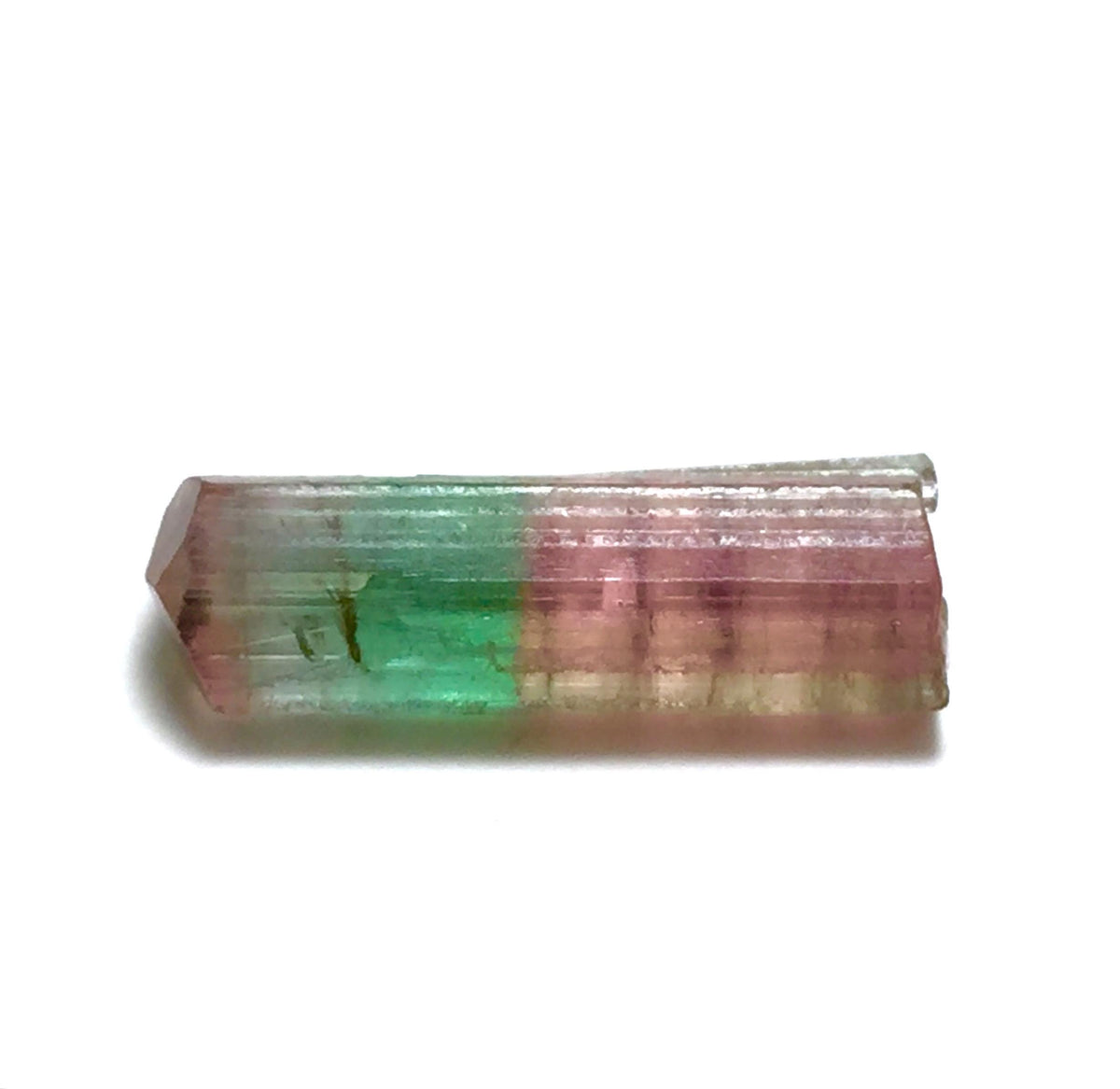 Tri Color Terminated Tourmaline Crystal