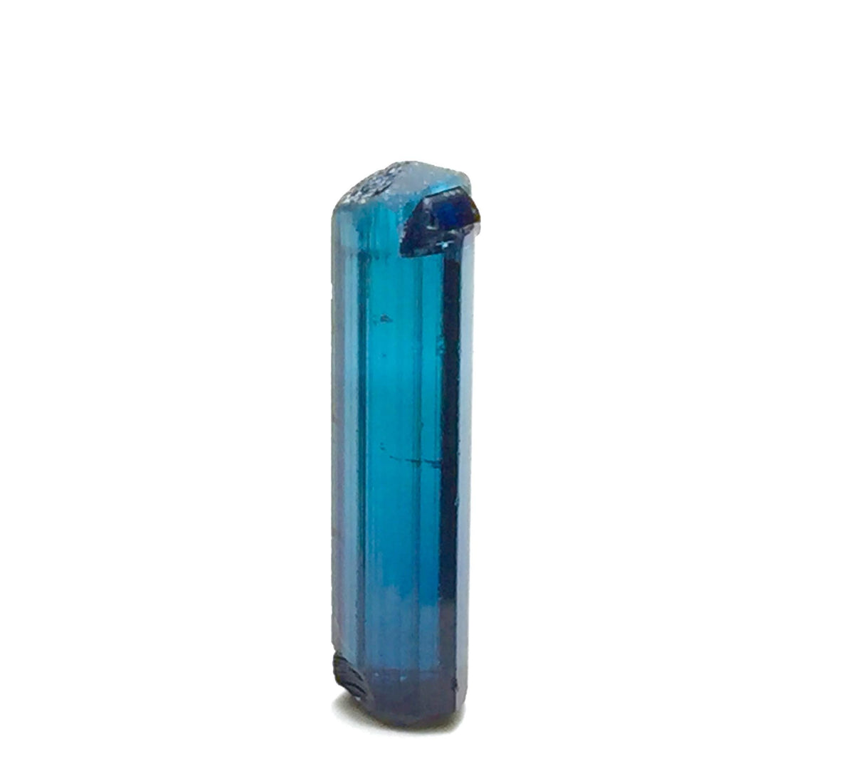 Ink Blue Terminated Tourmaline Crystal
