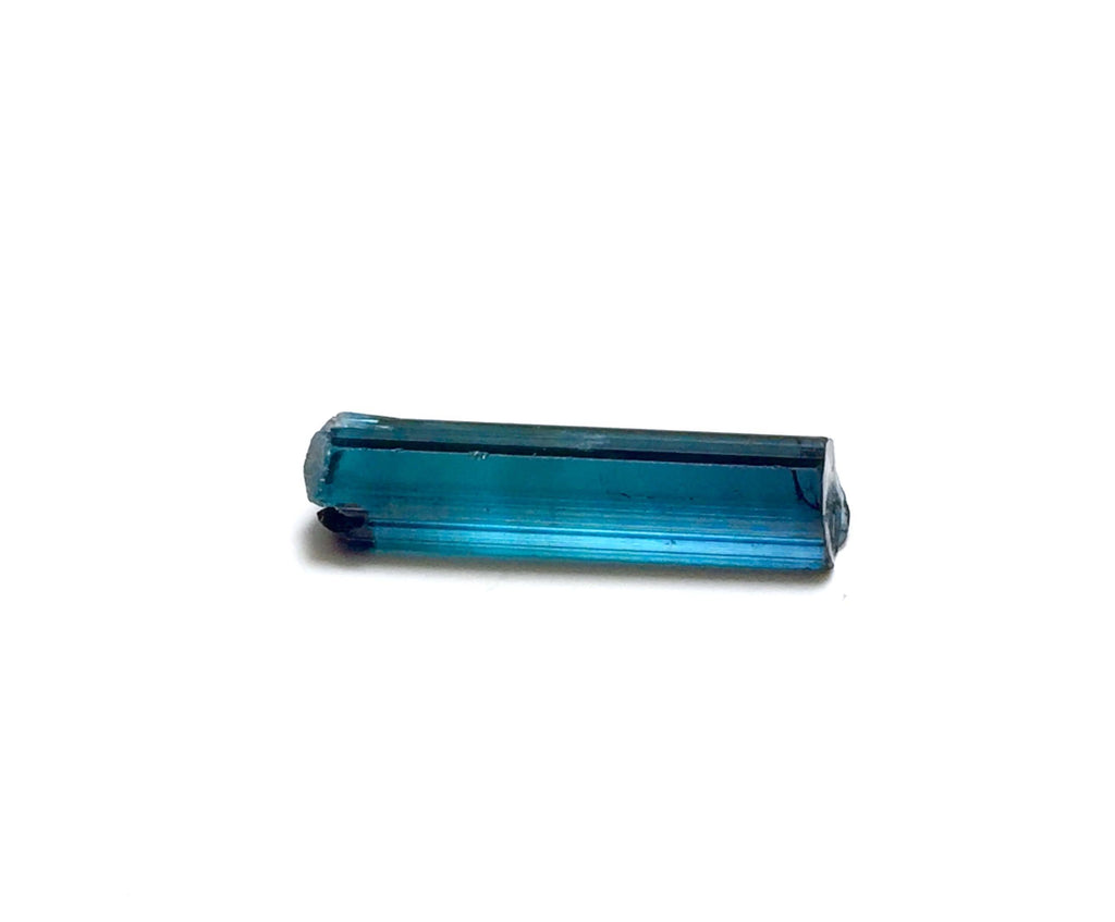 Ink Blue Terminated Tourmaline Crystal