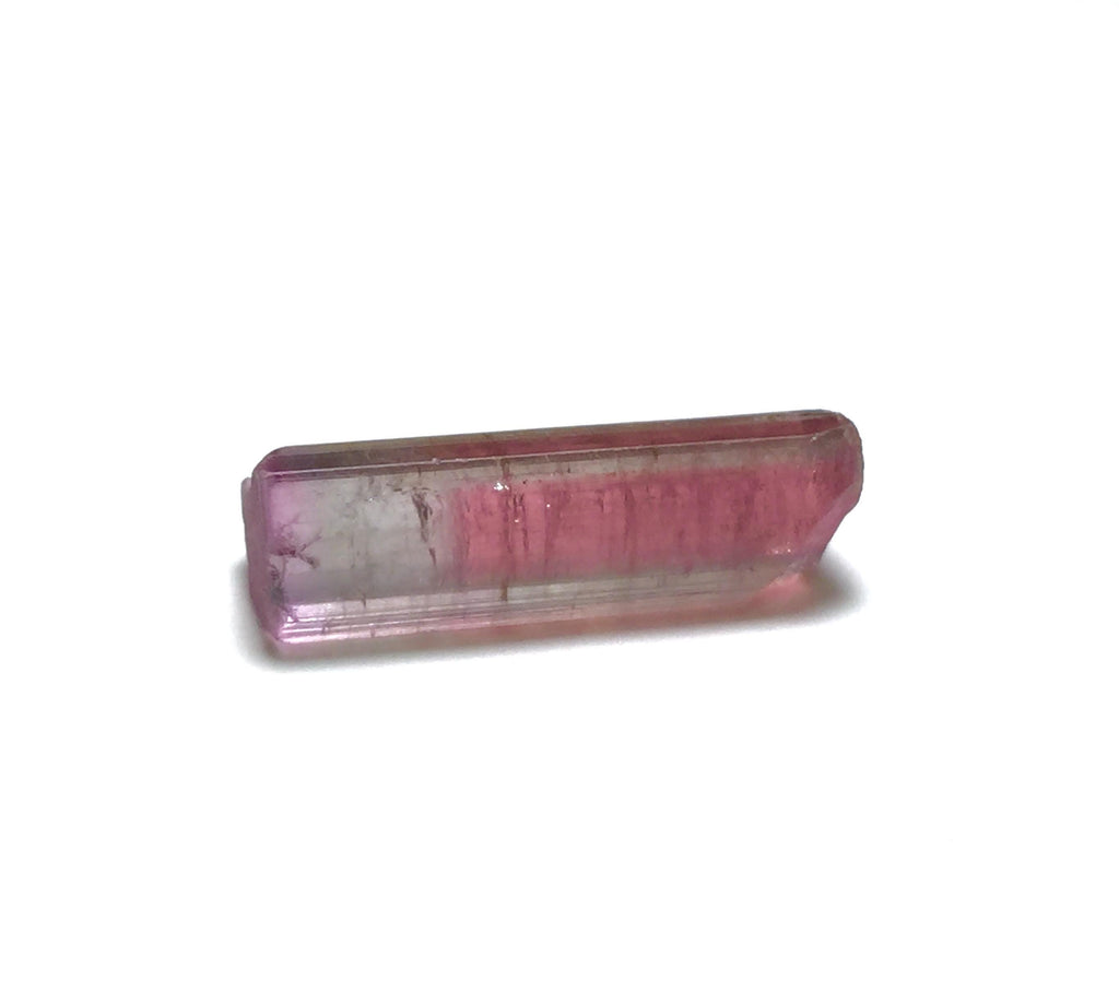 Bi Color Terminated Tourmaline Crystal