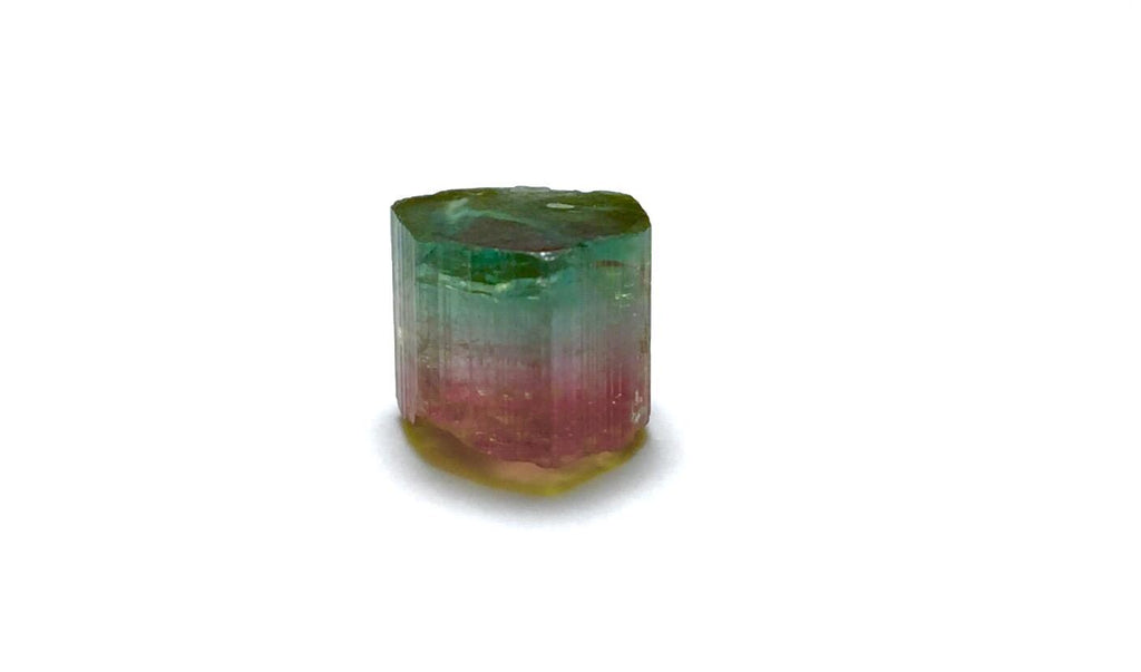 Blue Cap Watermelon Tourmaline Crystal