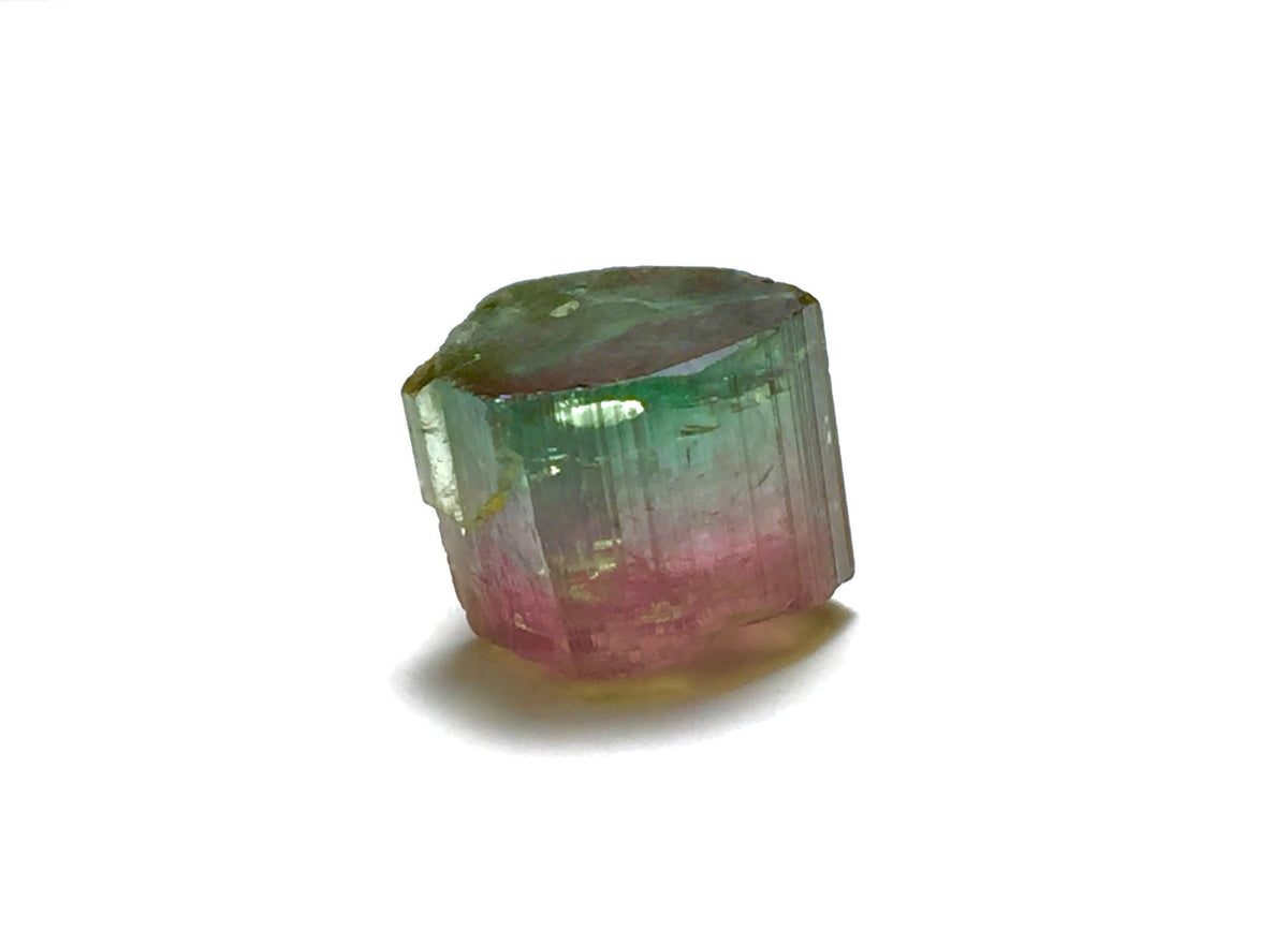 Blue Cap Watermelon Tourmaline Crystal