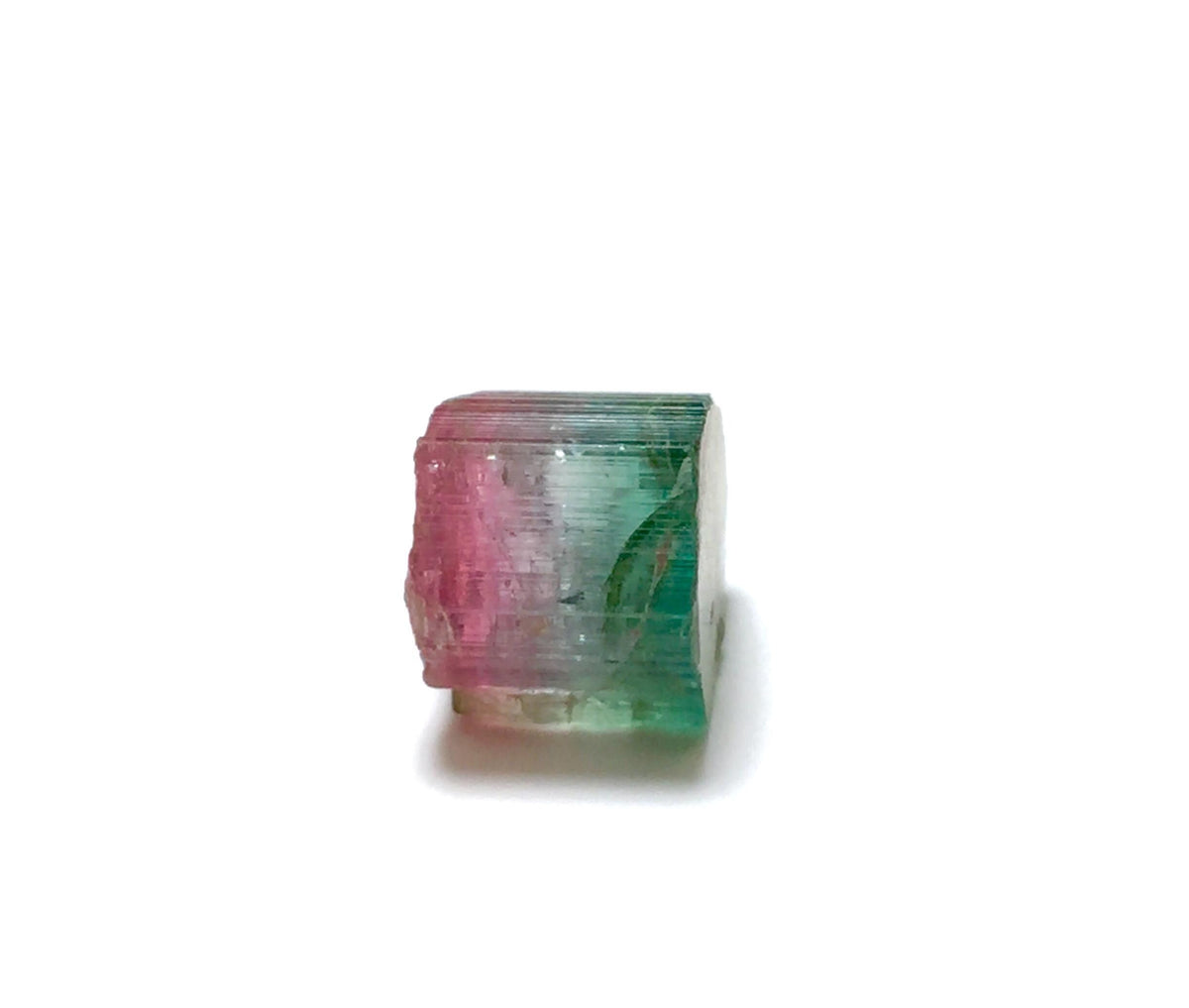 Blue Cap Watermelon Tourmaline Crystal