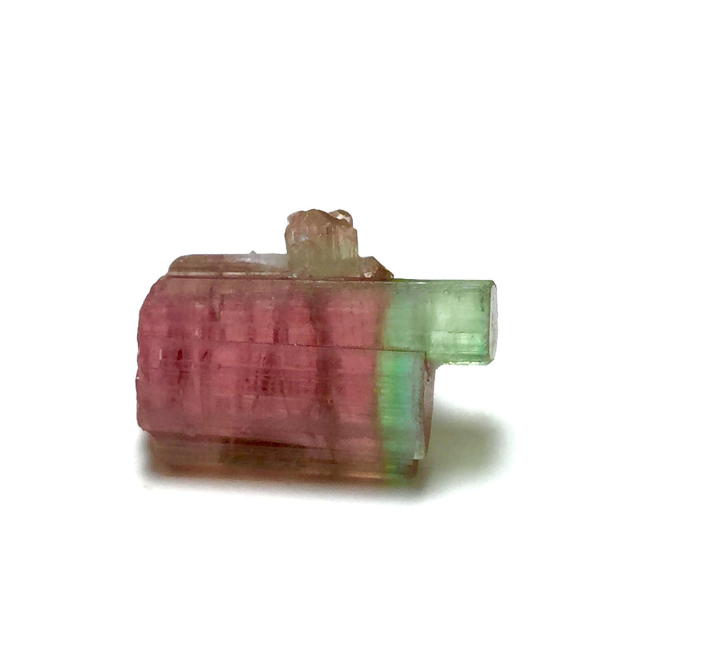 Stepwise Blue Cap Bi Tourmaline Crystals/Specimen