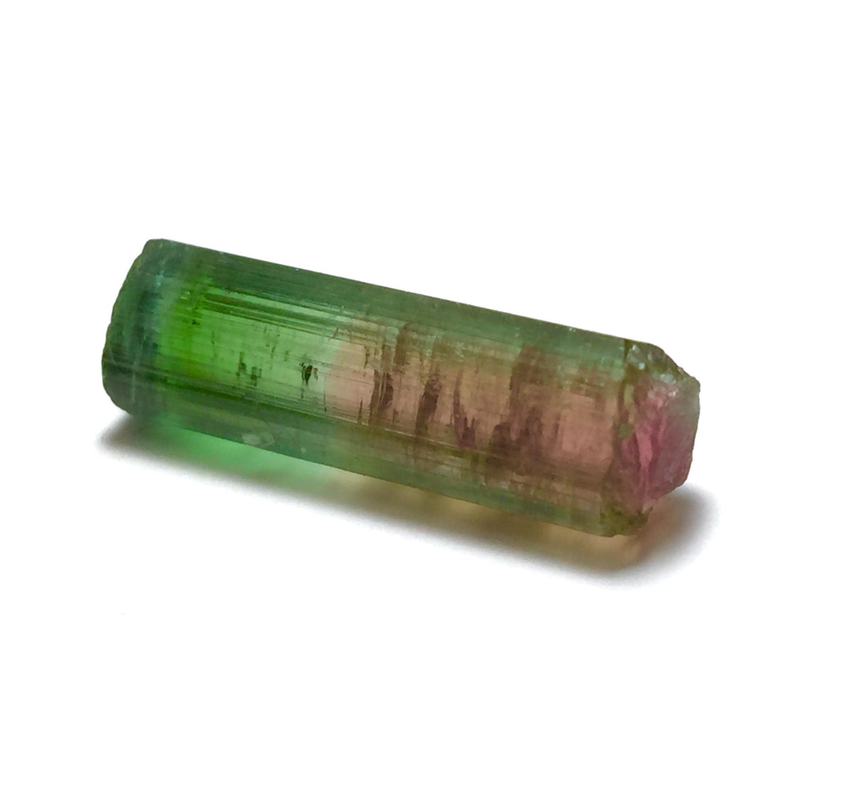 Natural Bi-Color Watermelon Tourmaline, 9.0 Carat, Afghanistan