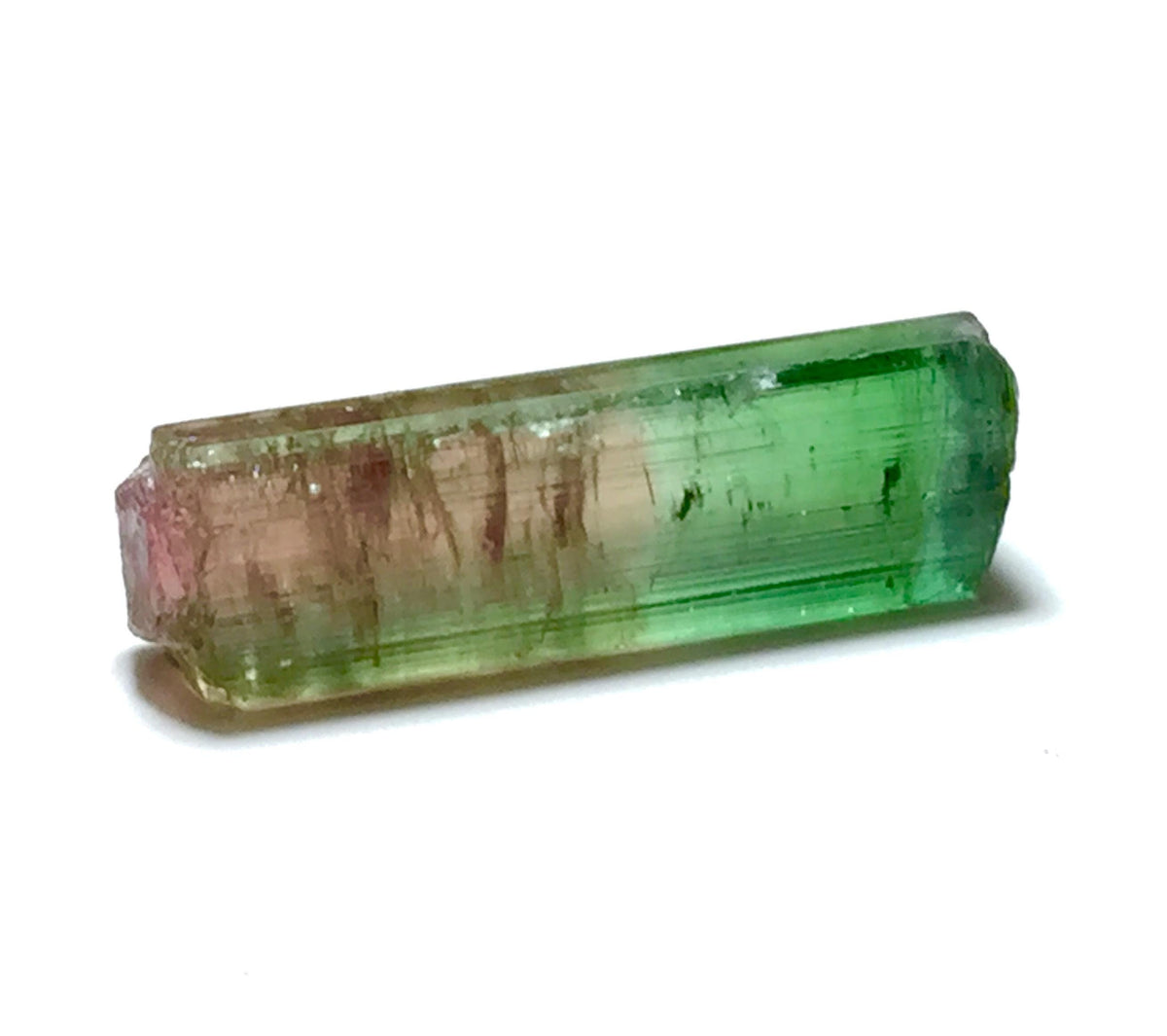 Natural Bi-Color Watermelon Tourmaline, 9.0 Carat, Afghanistan
