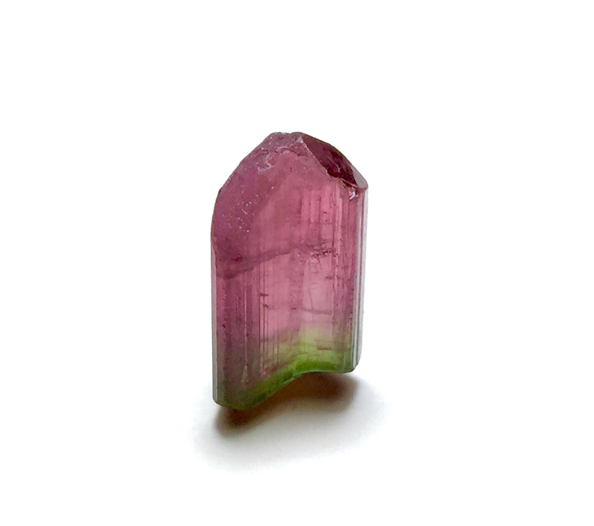 Bi Color Terminated Tourmaline Crystal