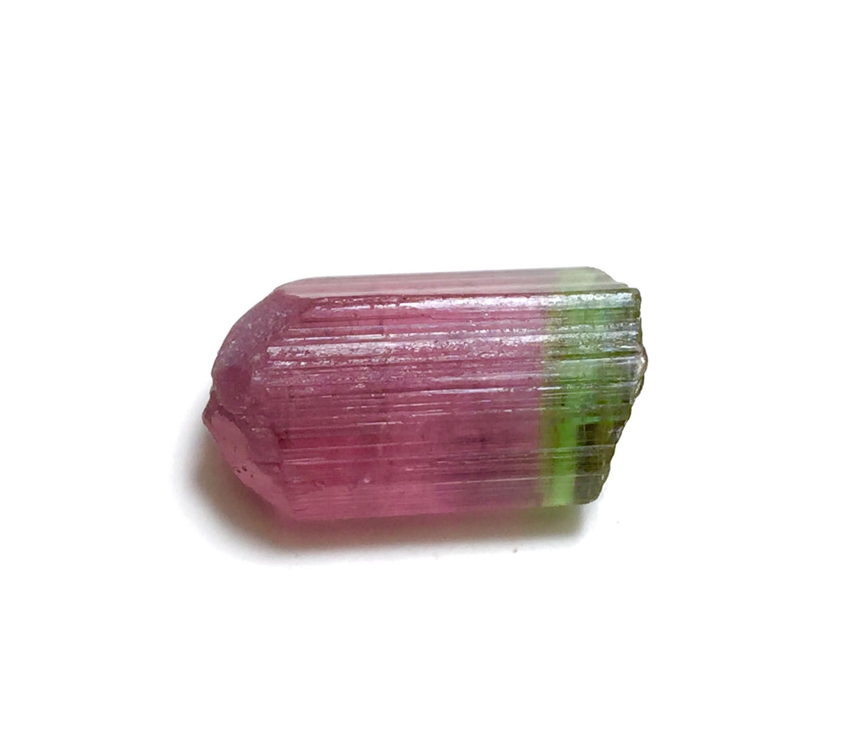 Bi Color Terminated Tourmaline Crystal
