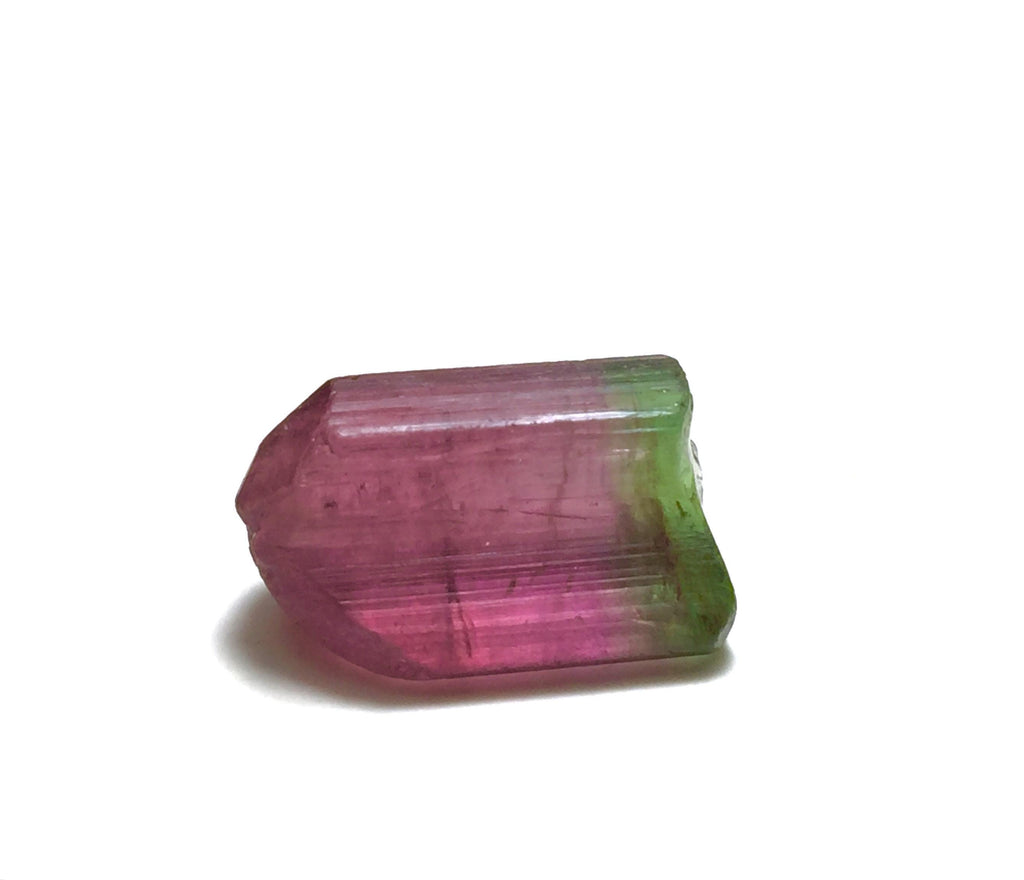 Bi Color Terminated Tourmaline Crystal