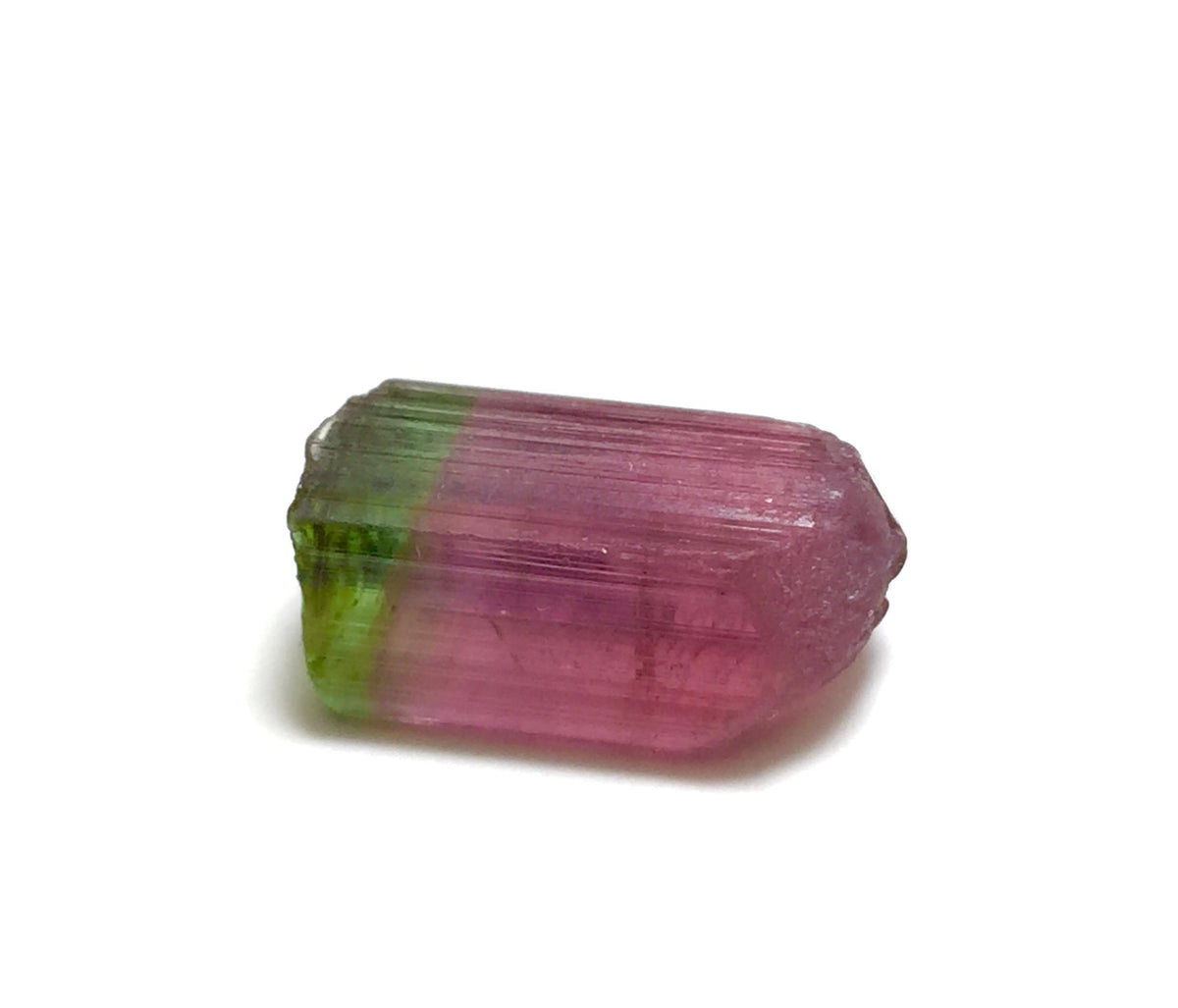 Bi Color Terminated Tourmaline Crystal