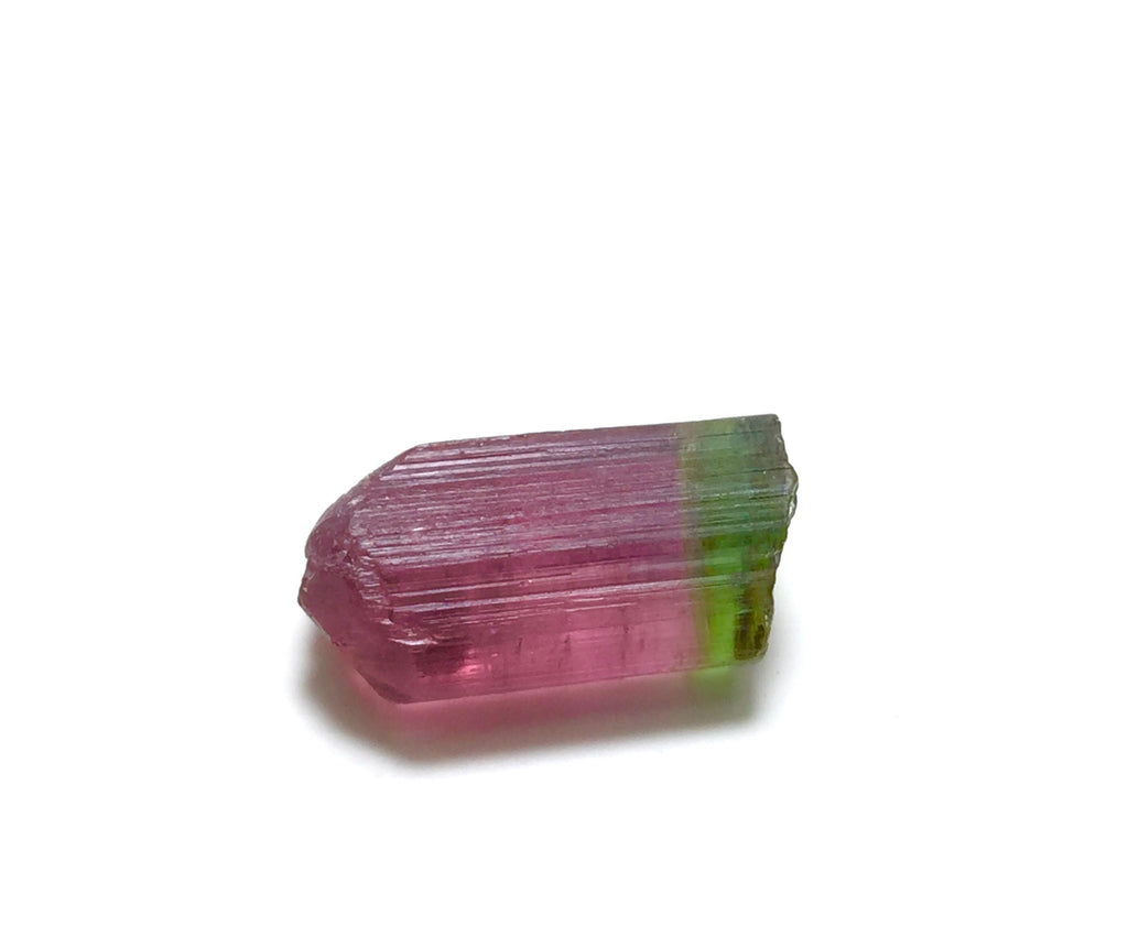 Bi Color Terminated Tourmaline Crystal