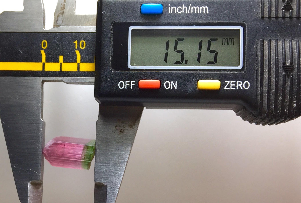 Bi Color Terminated Tourmaline Crystal
