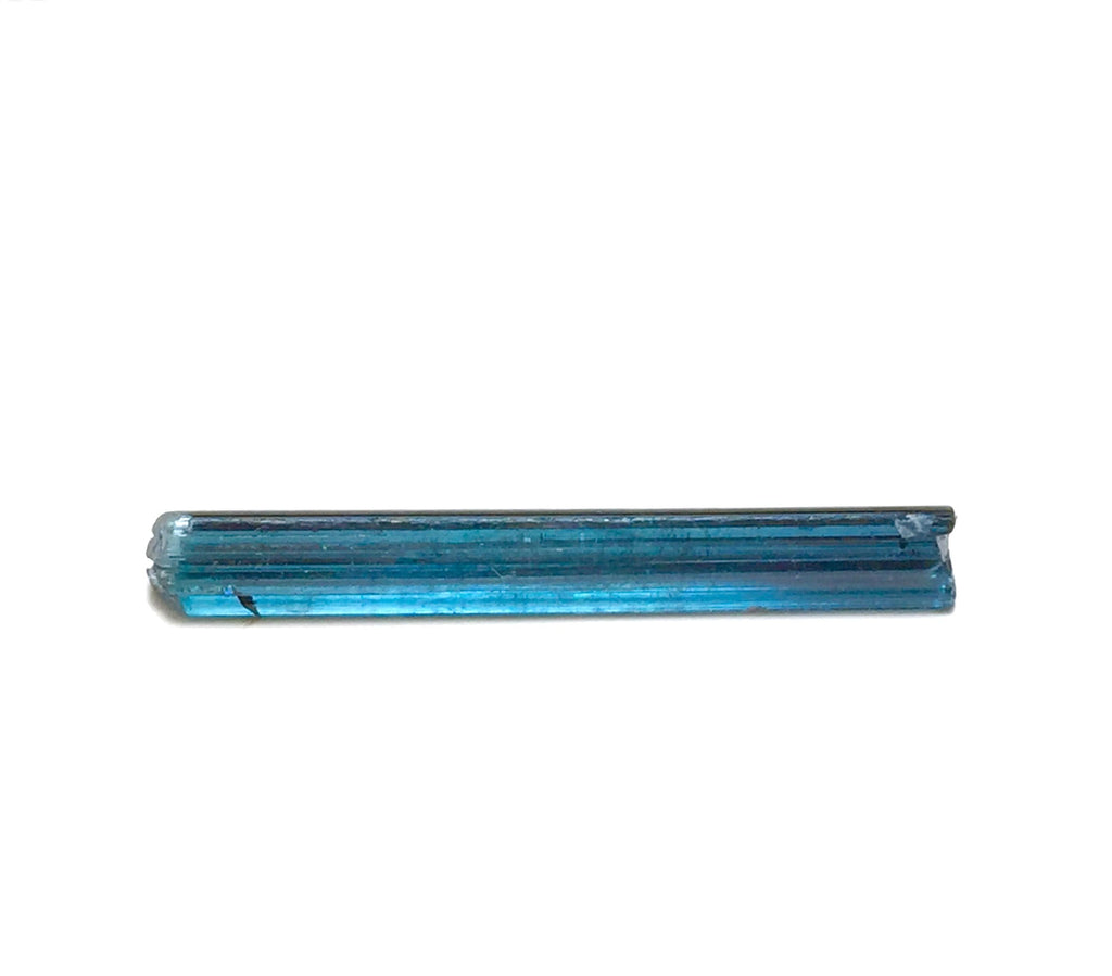 Ink Blue Terminated Tourmaline Crystal