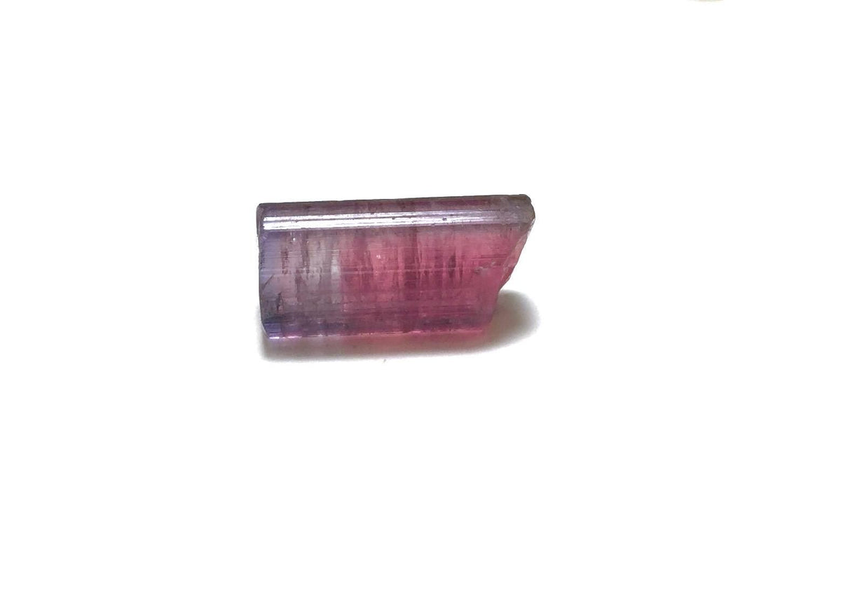 Purple Bi Color Terminated Tourmaline Crystal
