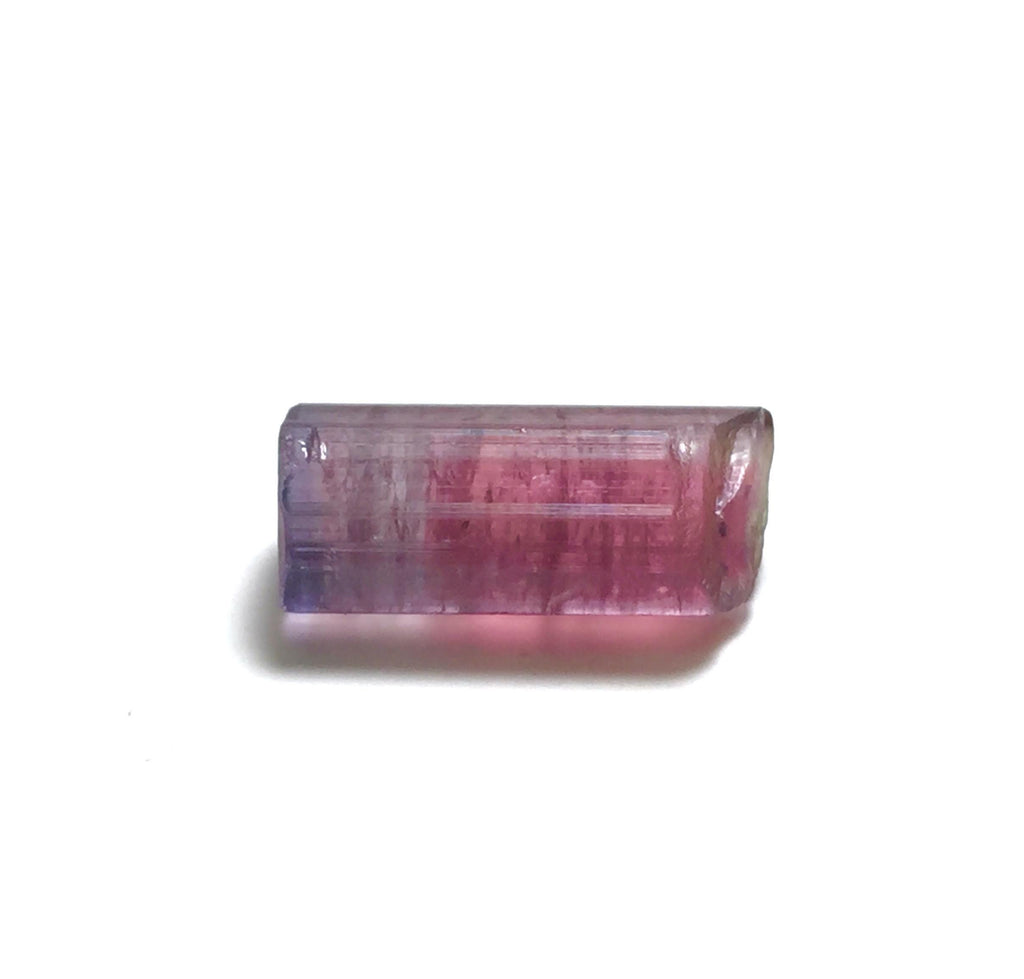 Purple Bi Color Terminated Tourmaline Crystal