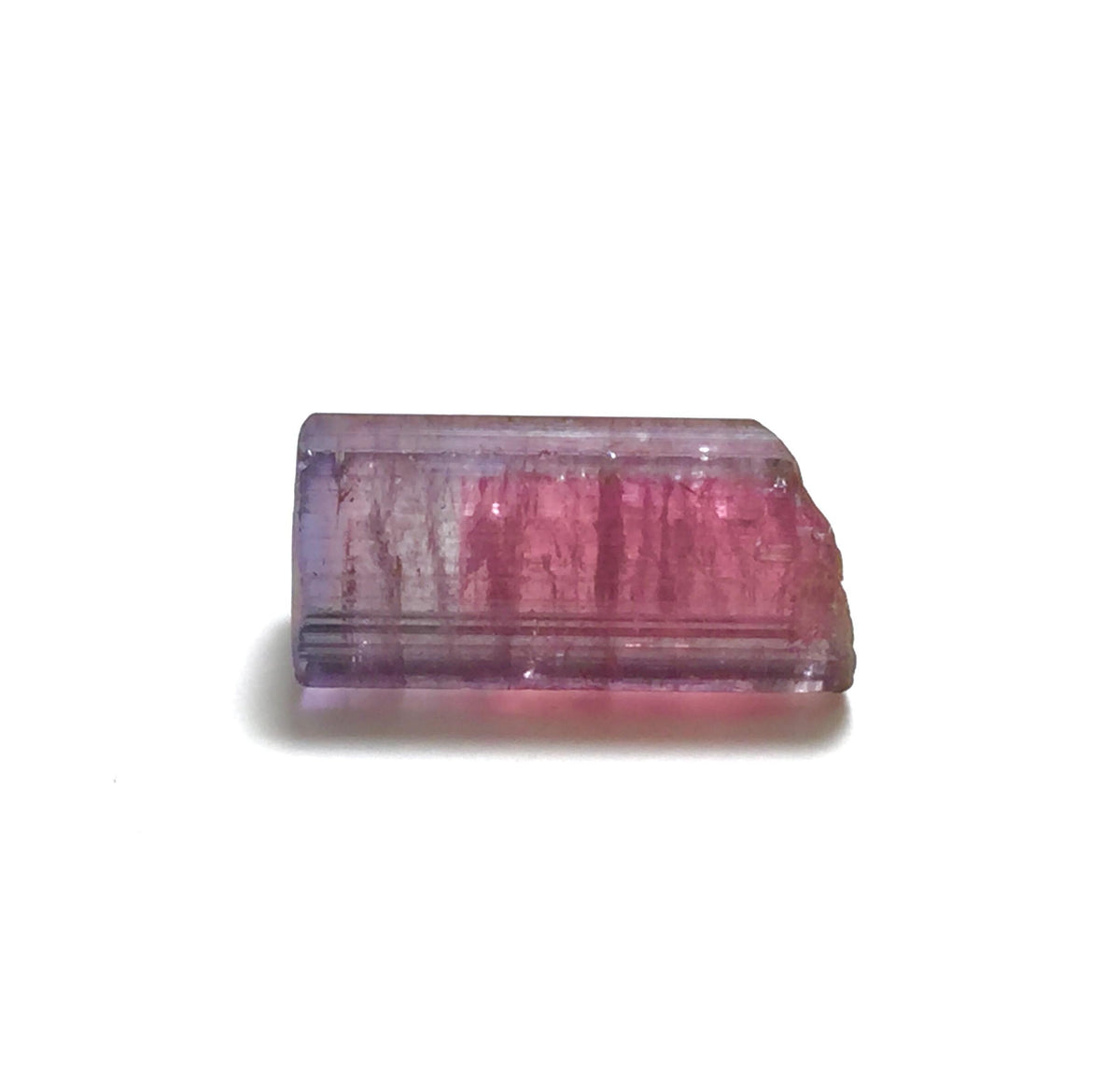 Purple Bi Color Terminated Tourmaline Crystal