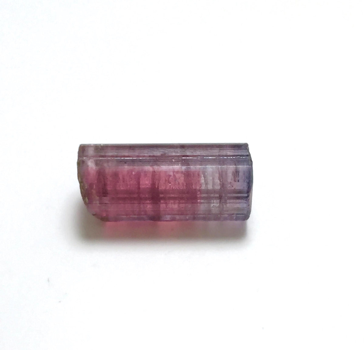 Purple Bi Color Terminated Tourmaline Crystal