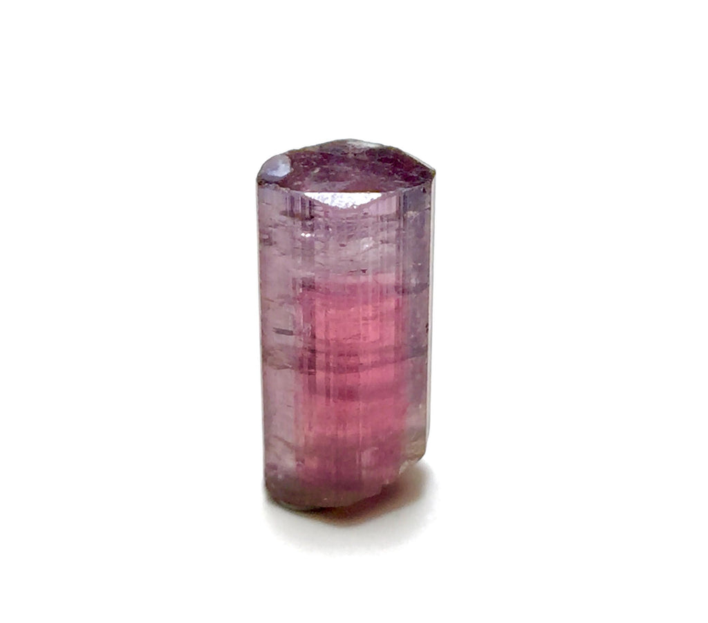 Purple Bi Color Terminated Tourmaline Crystal