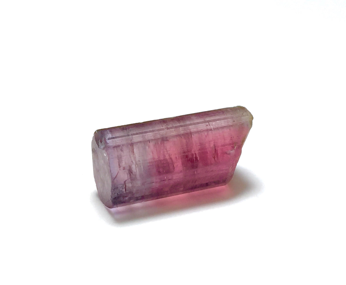 Purple Bi Color Terminated Tourmaline Crystal