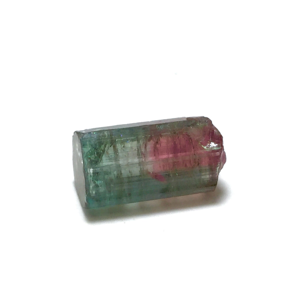 Purple Cap Tri Color Terminated Tourmaline Crystal