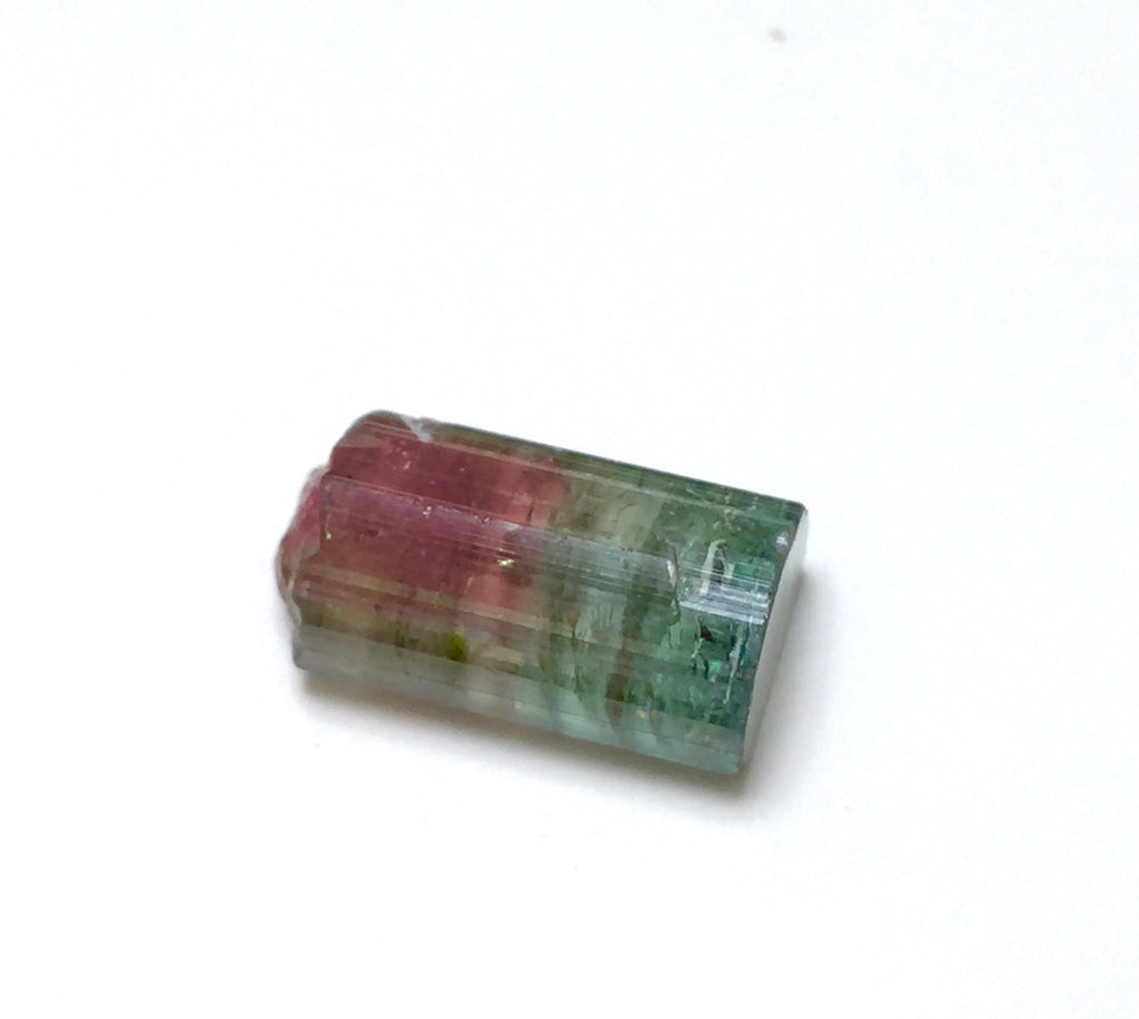 Purple Cap Tri Color Terminated Tourmaline Crystal