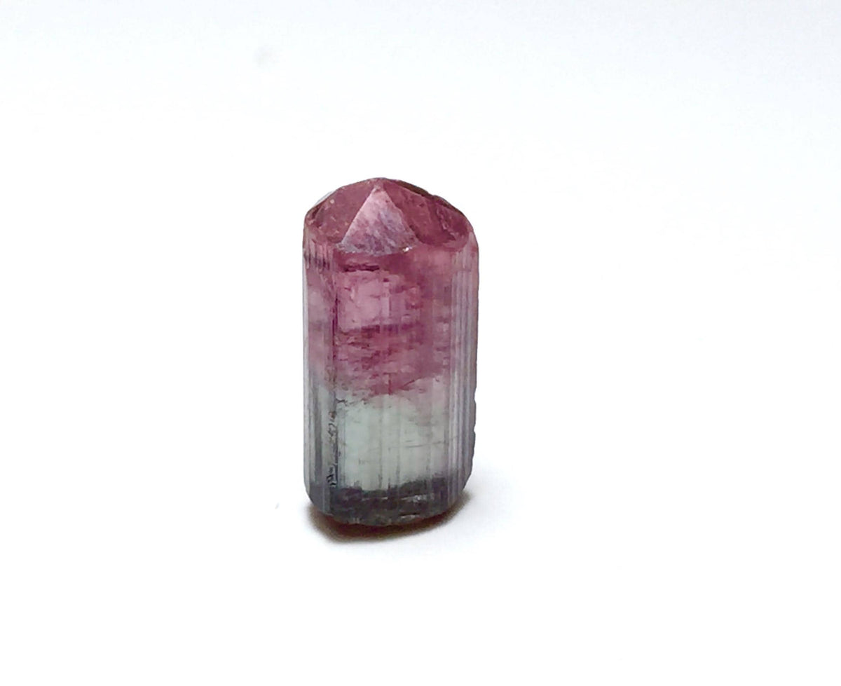 Hot Purple Cap Tourmaline Crystal