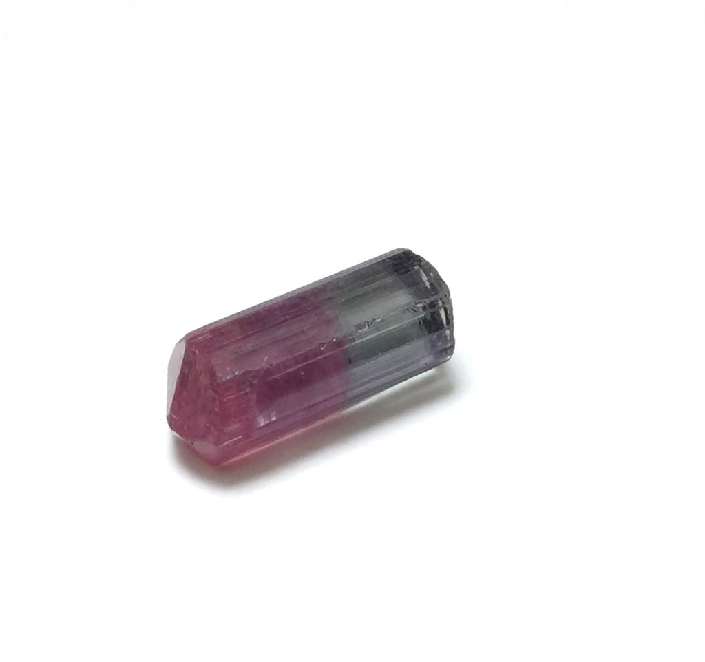 Hot Purple Cap Tourmaline Crystal