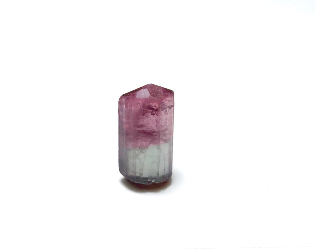 Hot Purple Cap Tourmaline Crystal