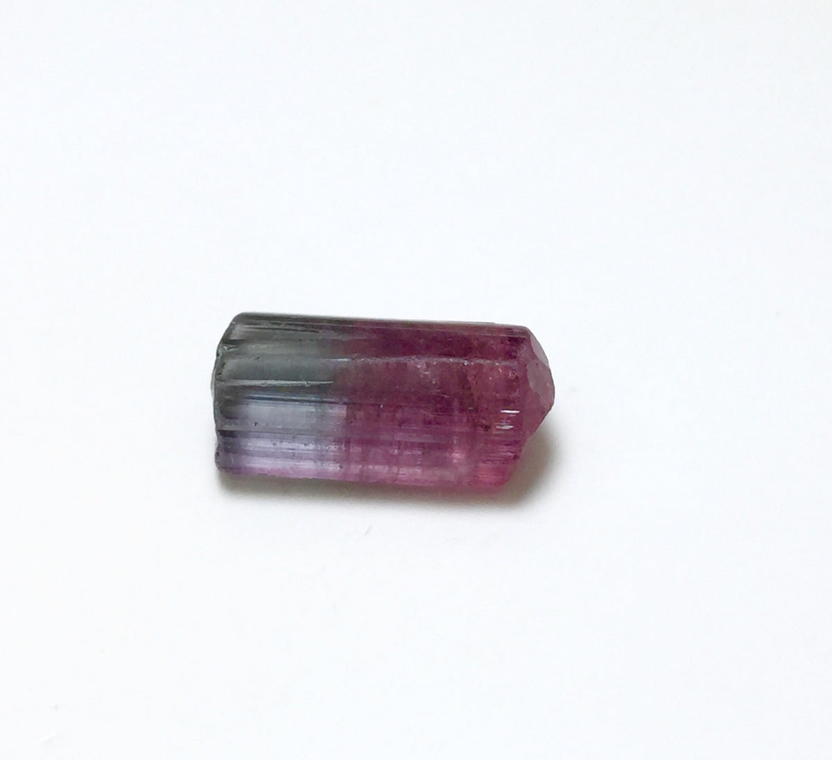 Hot Purple Cap Tourmaline Crystal