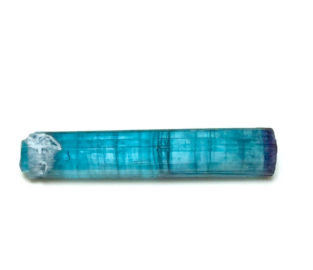 Blue Indicolite Tourmaline Crystal, Afghanistan, 3.8 Carat