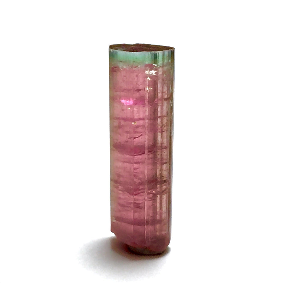 Purple Cap Tri Color Terminated Tourmaline Crystal