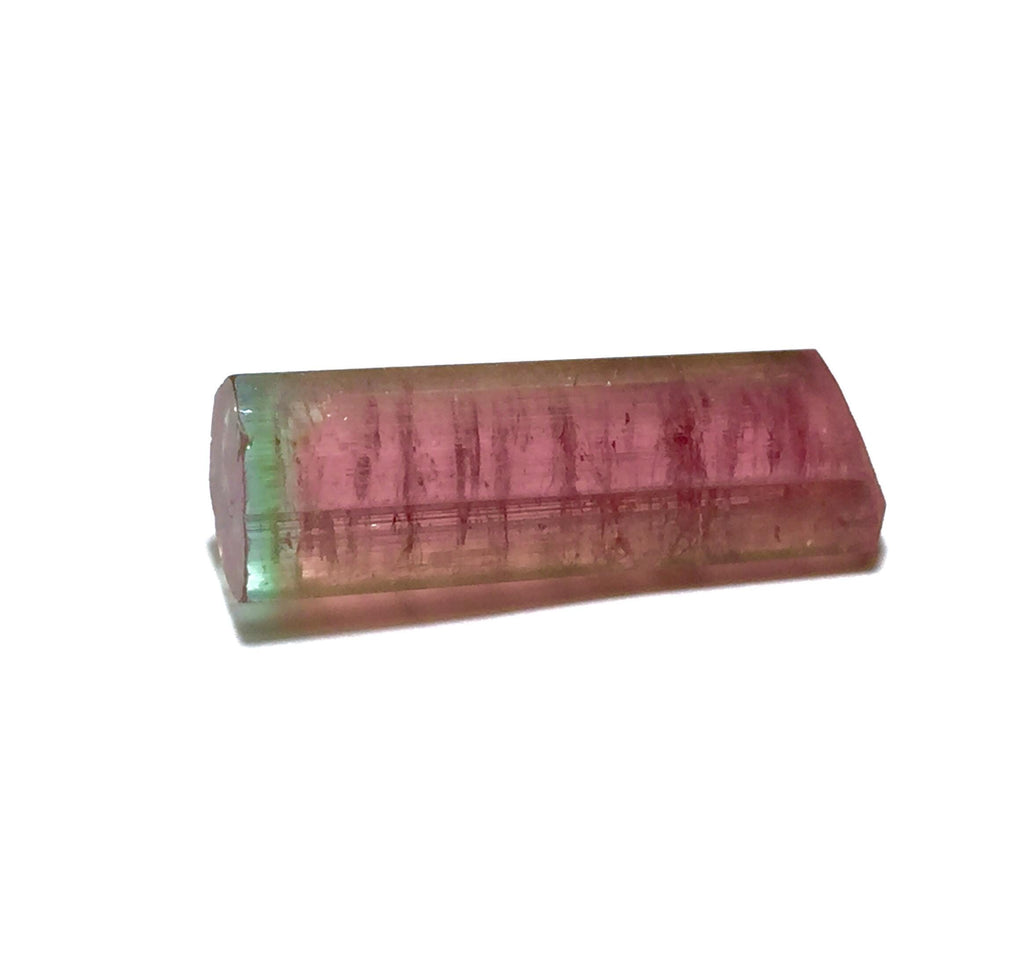 Purple Cap Tri Color Terminated Tourmaline Crystal