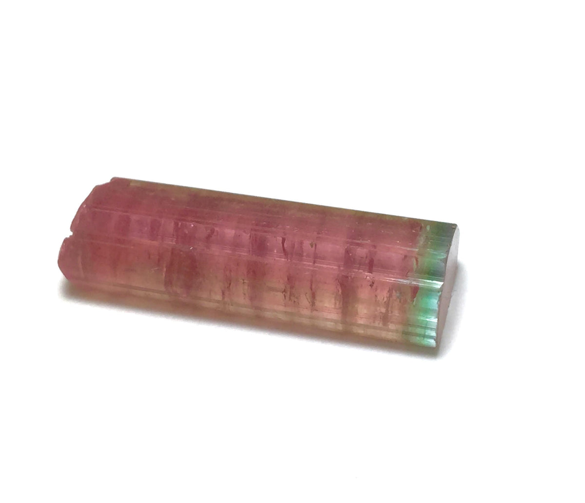 Purple Cap Tri Color Terminated Tourmaline Crystal