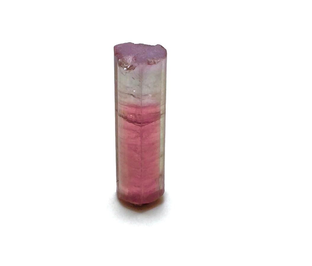 Bi Color Terminated Tourmaline Crystal