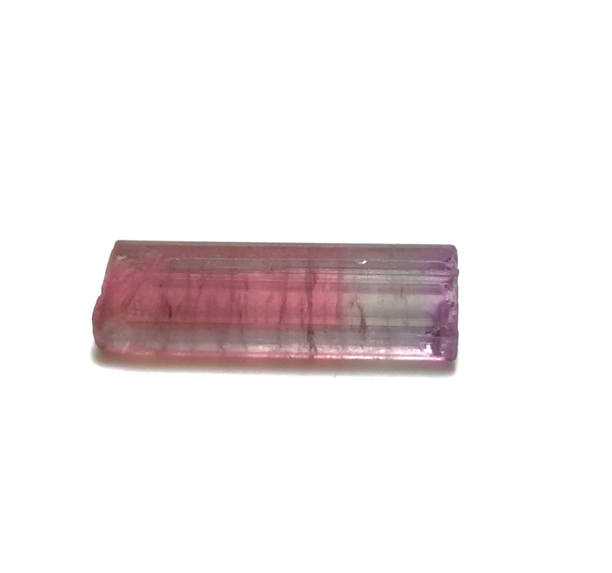 Bi Color Terminated Tourmaline Crystal