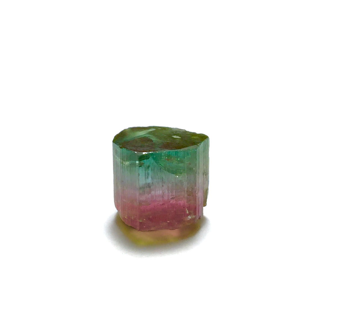 Blue Cap Watermelon Tourmaline Crystal