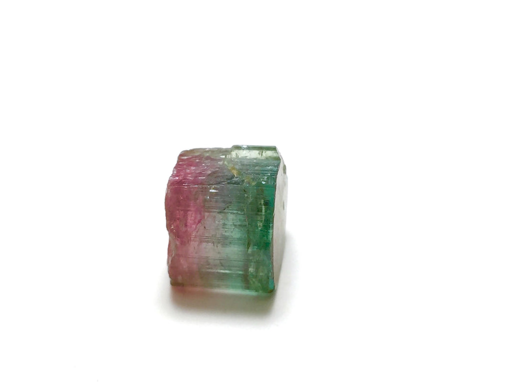 Blue Cap Watermelon Tourmaline Crystal