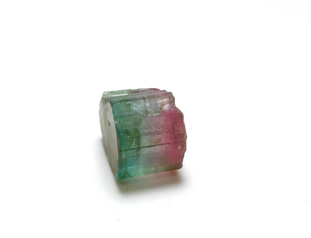 Blue Cap Watermelon Tourmaline Crystal