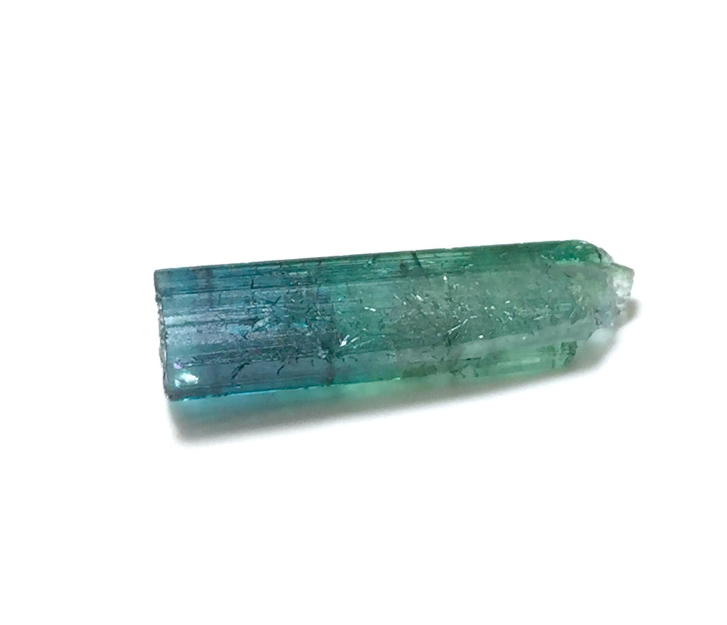 Bi Color Terminated Tourmaline Crystal