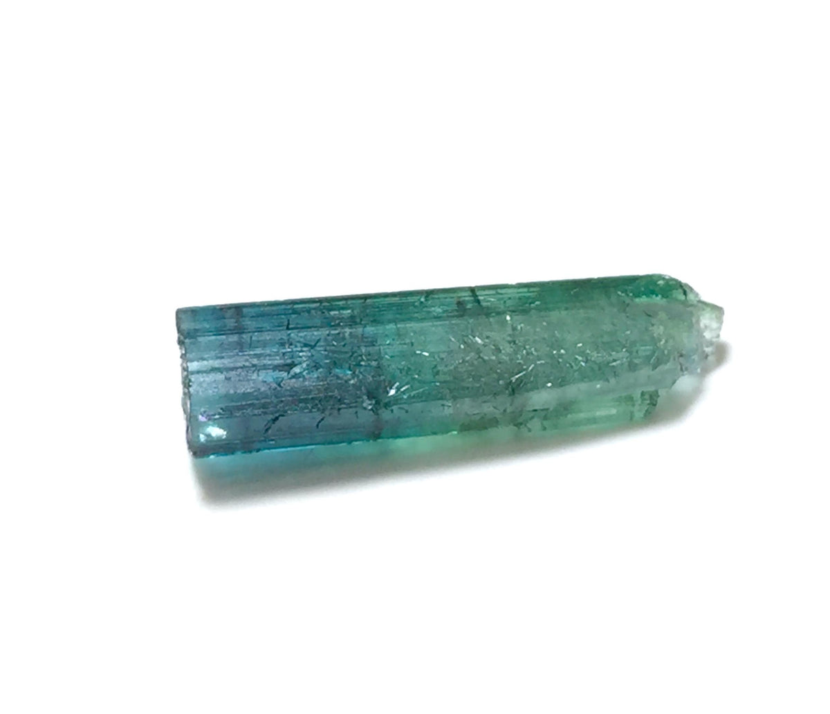 Bi Color Terminated Tourmaline Crystal