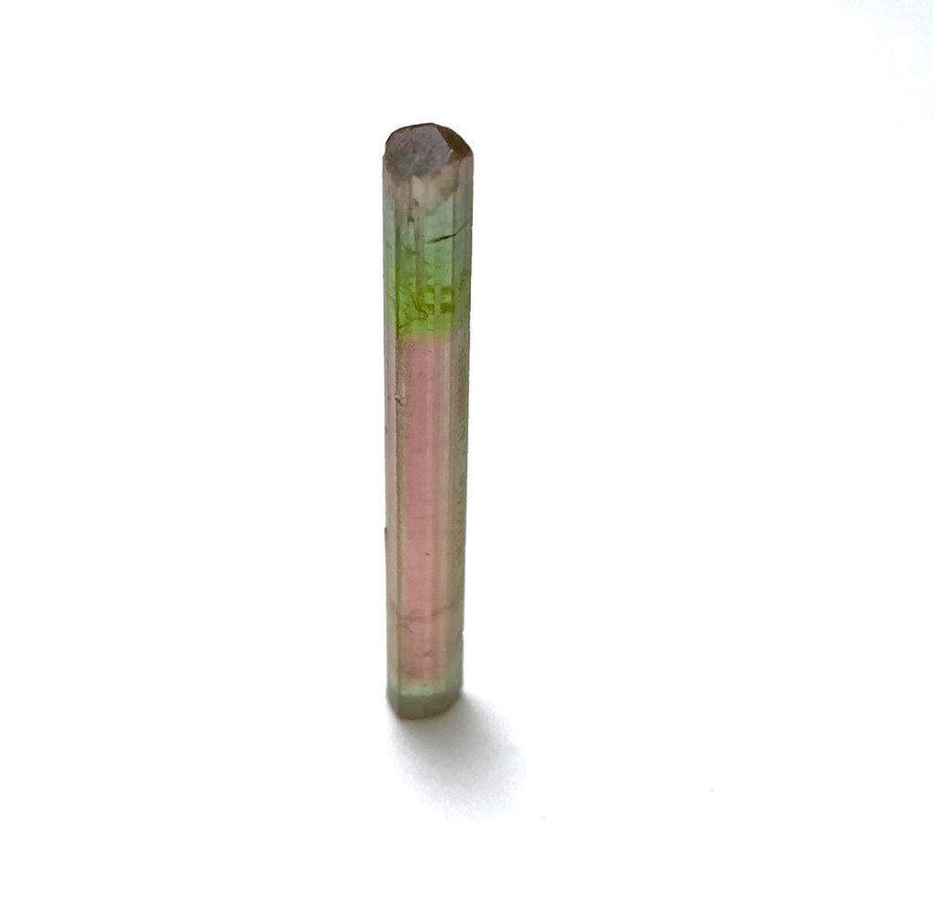 Bi Color Double Terminated Tourmaline Crystal