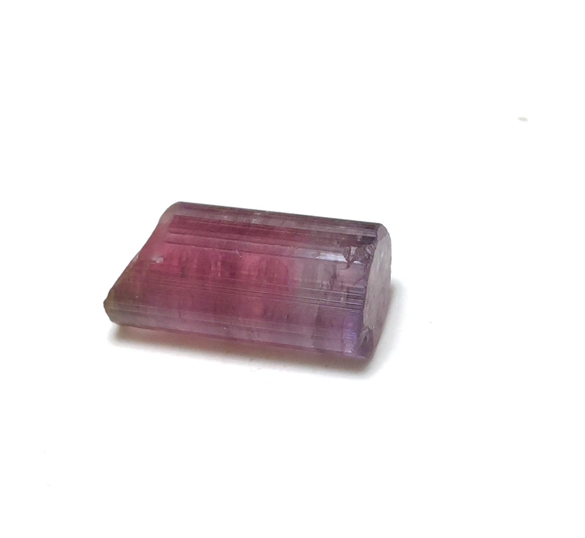 Purple Bi Color Terminated Tourmaline Crystal