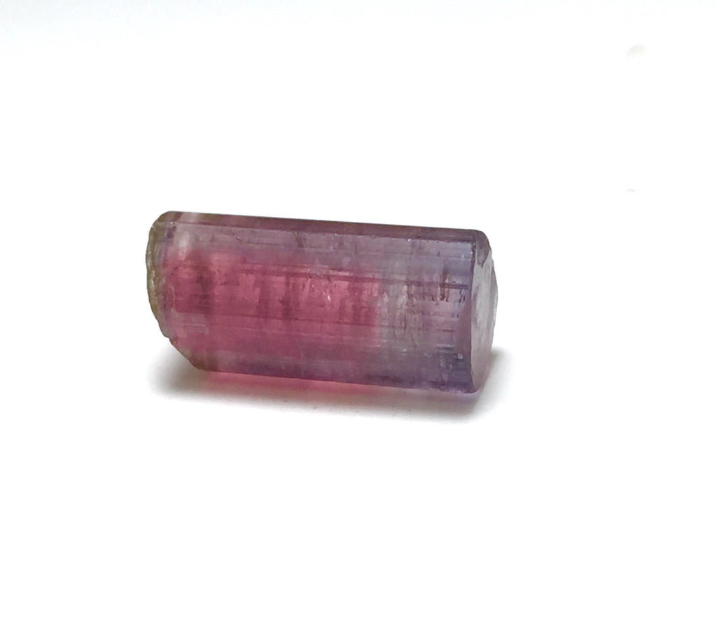Purple Bi Color Terminated Tourmaline Crystal