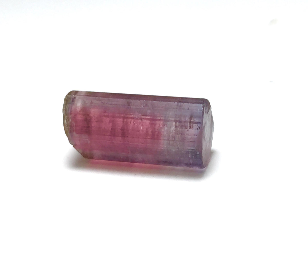 Purple Bi Color Terminated Tourmaline Crystal